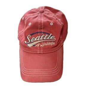 Prairie Mountain Seattle Washington Adult Ball Hat Cap Adjustable StrapBack